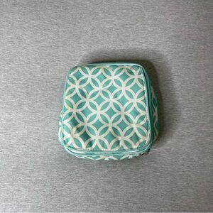 The Children's Place Girl's Teal Print Cooler Insulated Lunch Bag 8”x 9”